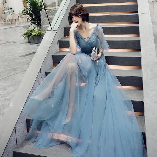 2020 new style pomp dress simple and generous banquet long style show thin temperament host evening dress skirt1, Black
2020 new style pomp dress simple and generous banquet long style show thin temperament host evening dress skirt1, Black