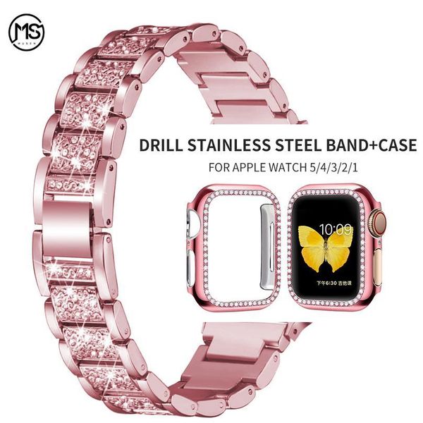 strap + case suitable for watch 40mm 44mm 38mm 42mm band for iwatch series 5 4 3 2 1 stainle jllinm, Black;brown
strap + case suitable for watch 40mm 44mm 38mm 42mm band for iwatch series 5 4 3 2 1 stainle jllinm, Black;brown