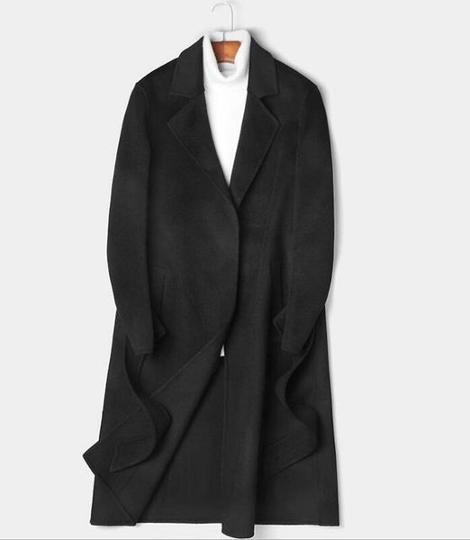 fashion men lapel cashmere wool blend coat jacket warm winter outdoor loose casual stylish outwear trench coat1, Black
fashion men lapel cashmere wool blend coat jacket warm winter outdoor loose casual stylish outwear trench coat1, Black