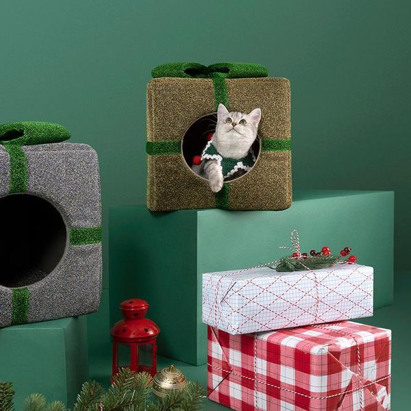 cat beds & furniture gift box nest four seasons general closed house villa winter warm christmas
cat beds & furniture gift box nest four seasons general closed house villa winter warm christmas