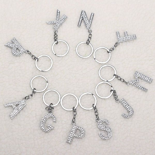 new design 26 a z crystal english letters initial keychain key rings holders bag pendant charm fashion jewelry gifts keychains for women men
new design 26 a z crystal english letters initial keychain key rings holders bag pendant charm fashion jewelry gifts keychains for women men