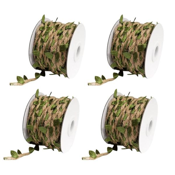 burlap twine vine with artificial leaves garland for diy crafts and decor (4 rolls,5m, Black;white
burlap twine vine with artificial leaves garland for diy crafts and decor (4 rolls,5m, Black;white