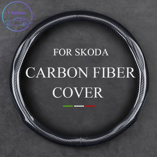 carbon fiber steering wheel cover for skoda octavia yeti fabia superb universal 37-38cm 15 inche leather trim strip interior accessories
carbon fiber steering wheel cover for skoda octavia yeti fabia superb universal 37-38cm 15 inche leather trim strip interior accessories