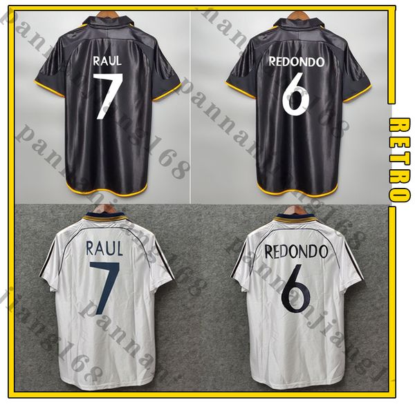 1998 2000 real madrid retro soccer jersey #7 raul r.carlos hierro redondo morientes 98/00 vintage football shirt classic camiseta, Black;yellow
1998 2000 real madrid retro soccer jersey #7 raul r.carlos hierro redondo morientes 98/00 vintage football shirt classic camiseta, Black;yellow