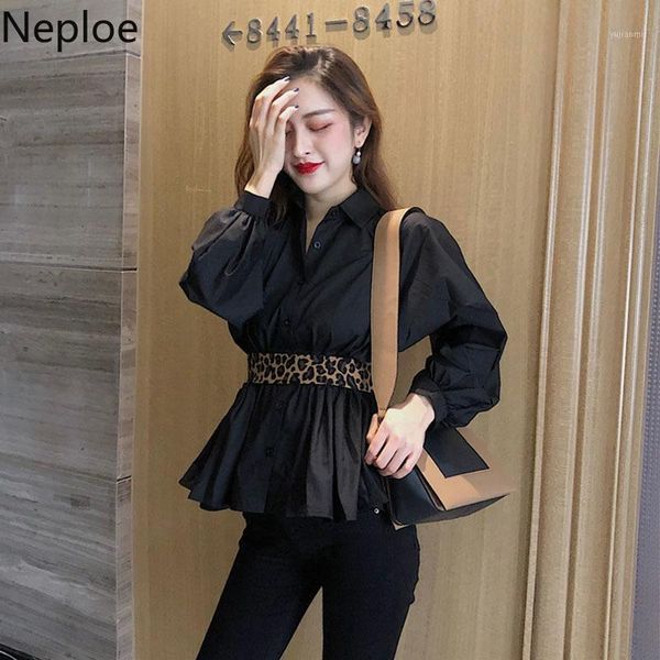 neploe blouse women spring 2020 fashion turn down collar single breasted ladies shirts casual slim waist female 1a2361, White
neploe blouse women spring 2020 fashion turn down collar single breasted ladies shirts casual slim waist female 1a2361, White