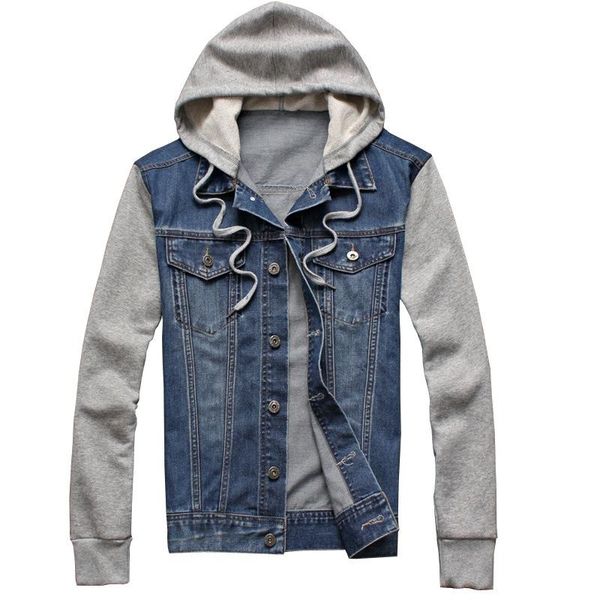 2020 new men denim jacket thin men cotton jackets hoodies coat sportwear male streetwear hoodies bomber splice jacket, Black;brown
2020 new men denim jacket thin men cotton jackets hoodies coat sportwear male streetwear hoodies bomber splice jacket, Black;brown