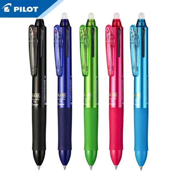 1pcs Pilot Multi-function Erasable Pen Lkfb-60ef / 60uf Three-color 0.5mm / 0.38mm Gel Pen Resistant To Wear And Tear
