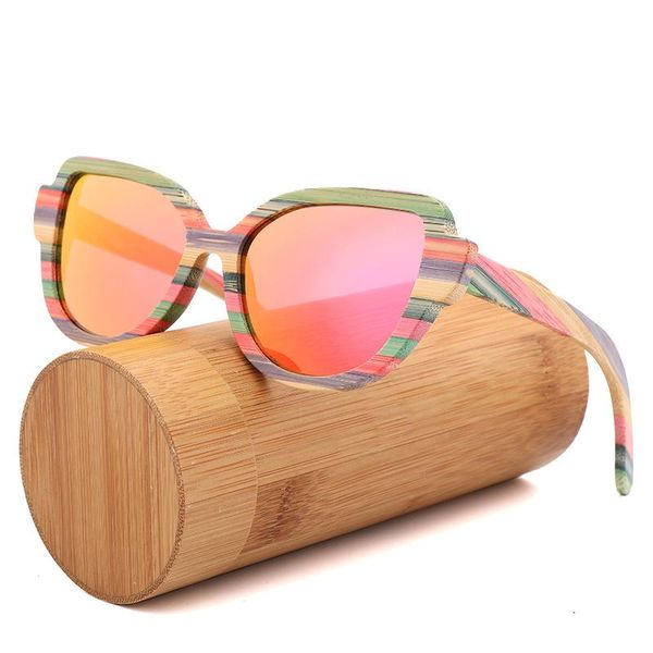 sunglasses fashion cat eyes ladies polarized for women colored wood sun glasses handmade with box, White;black
sunglasses fashion cat eyes ladies polarized for women colored wood sun glasses handmade with box, White;black