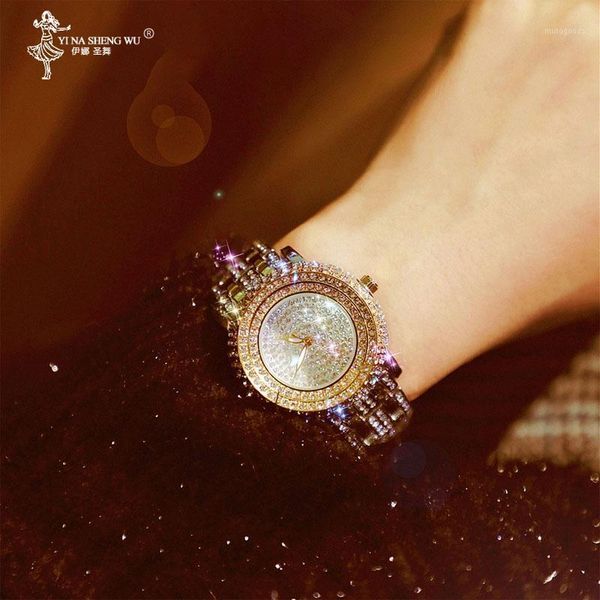 wristwatches 2021 luxury crystal watch stainless steel bling quartz rhinestone women watches clock ladies dress female1, Slivery;brown
wristwatches 2021 luxury crystal watch stainless steel bling quartz rhinestone women watches clock ladies dress female1, Slivery;brown
