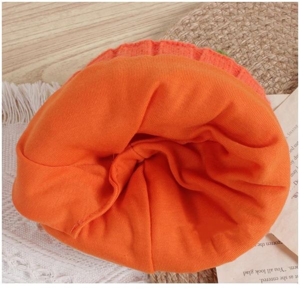 ins with a small pumpkin shape children's knitted beret cute baby concave shape melon hat autumn and wi qylypd, Yellow
ins with a small pumpkin shape children's knitted beret cute baby concave shape melon hat autumn and wi qylypd, Yellow