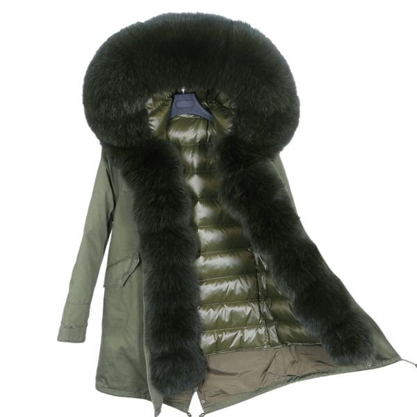 winter 2021 new warm ladies mid-length coat real fox collar removable skin 5ols, Black
winter 2021 new warm ladies mid-length coat real fox collar removable skin 5ols, Black