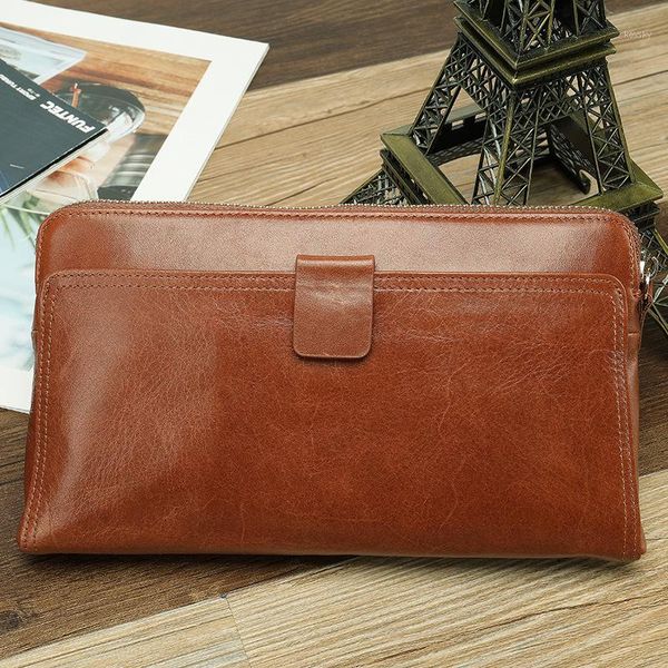 men long genuine cow leather wallets multifunctional coin pocket purses long wallet men zipper business clutch wallets1, Red;black
men long genuine cow leather wallets multifunctional coin pocket purses long wallet men zipper business clutch wallets1, Red;black