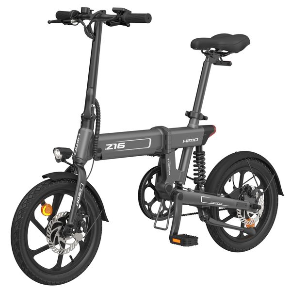 16 inch folding electric bike himo z16 electric bicycles 250w 36v power assist moped e-bike 80km city portable electric bikes adults, Silver;blue
16 inch folding electric bike himo z16 electric bicycles 250w 36v power assist moped e-bike 80km city portable electric bikes adults, Silver;blue