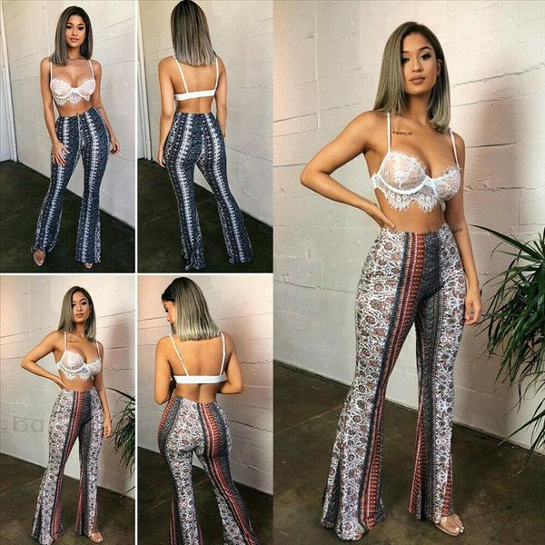 new trendy high waist slim casual street hippie women boho print long pants flared wide legs summer bell bottom trousers s xl, Black;white
new trendy high waist slim casual street hippie women boho print long pants flared wide legs summer bell bottom trousers s xl, Black;white