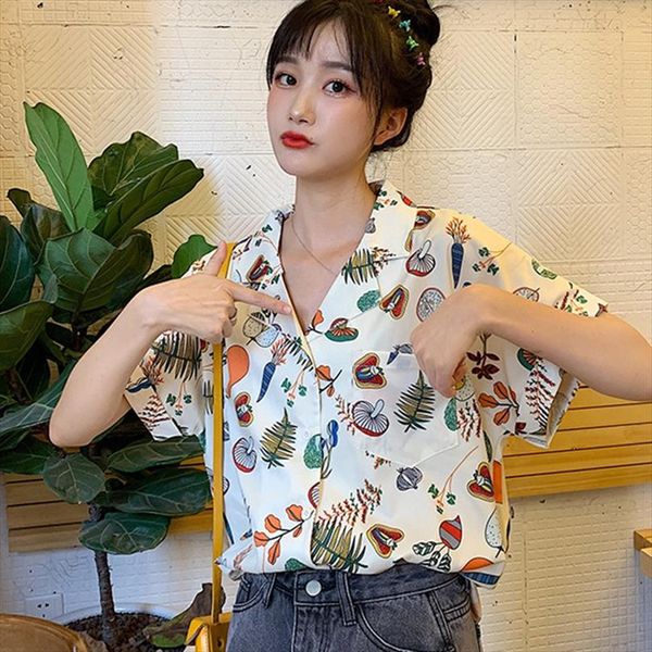 women leaves print loose shirt short sleeve chiffon blouses feamle fashion drop shipping good quality, White
women leaves print loose shirt short sleeve chiffon blouses feamle fashion drop shipping good quality, White