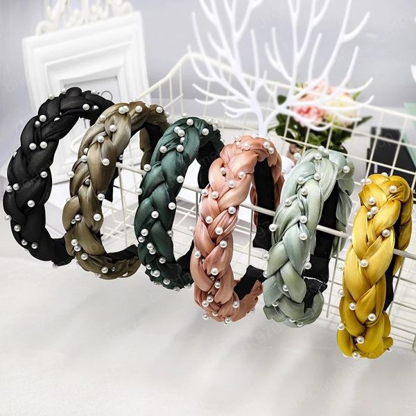 pearl twist hair bands headbands for women thick bezel hair hoop solid color headwear fashion winter hair accessories, Slivery;white
pearl twist hair bands headbands for women thick bezel hair hoop solid color headwear fashion winter hair accessories, Slivery;white
