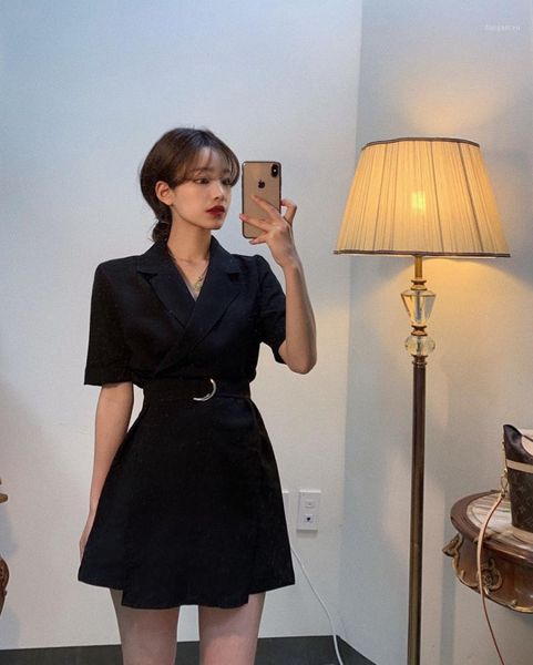 2020 korean version of the summer small slim waist temperament suit jumpsuit regular casual1, Black;white
2020 korean version of the summer small slim waist temperament suit jumpsuit regular casual1, Black;white
