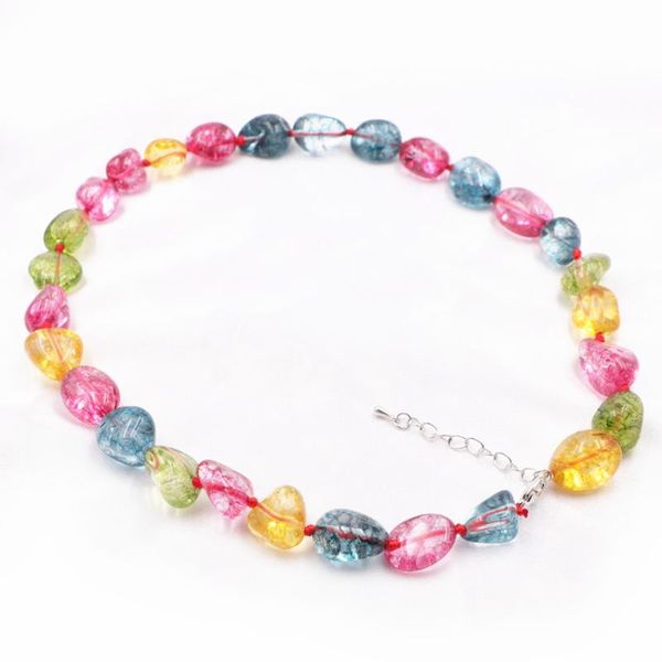 chokers statement women orm tourmaline beads necklace crystal stone irregular choker necklaces chalcedony chain jewelry 17inch a832, Golden;silver
chokers statement women orm tourmaline beads necklace crystal stone irregular choker necklaces chalcedony chain jewelry 17inch a832, Golden;silver