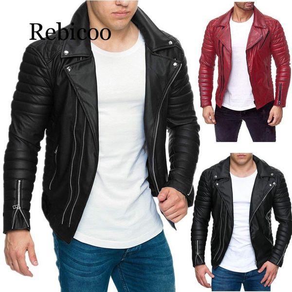 2020 jacket men's new men's fashion casual long-sleeved motorcycle fur leather jacket slim winter, Black
2020 jacket men's new men's fashion casual long-sleeved motorcycle fur leather jacket slim winter, Black