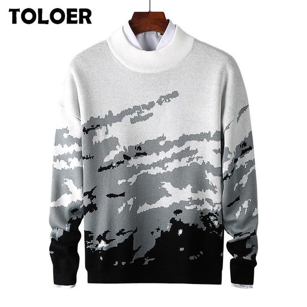 men's sweaters mens sweater 2021 autumn round collar pullover men brand clothing knit shirt thick slim fit fashion jumpers knitwear, White;black
men's sweaters mens sweater 2021 autumn round collar pullover men brand clothing knit shirt thick slim fit fashion jumpers knitwear, White;black