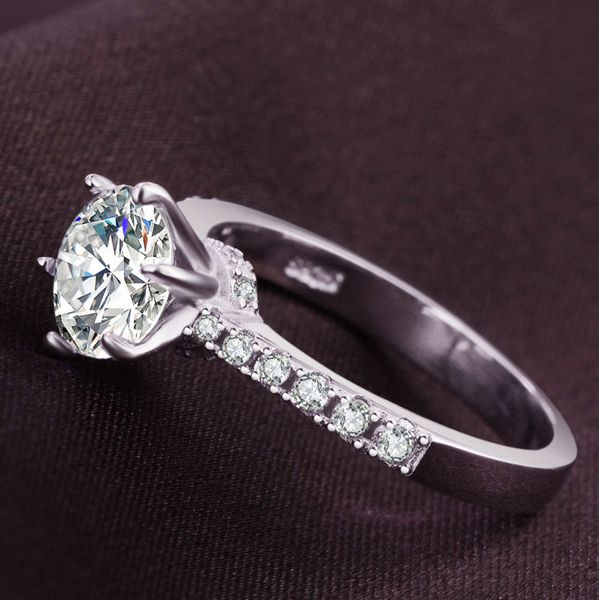 luxurys designers fashion jz051 six claw imitation diamond ring women's 1.5 c full diamond wedding ring jewelry, Silver
luxurys designers fashion jz051 six claw imitation diamond ring women's 1.5 c full diamond wedding ring jewelry, Silver