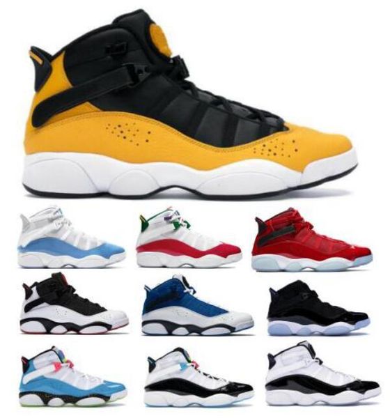 6 rings mens basketball shoes six 6s black ice taxi concord unc space jam bred south beach confetti baskets athletic sneakers shoes, White;red
6 rings mens basketball shoes six 6s black ice taxi concord unc space jam bred south beach confetti baskets athletic sneakers shoes, White;red