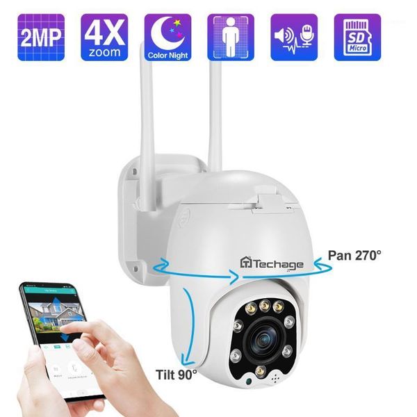 techage 1080p ptz wifi camera 4x digital zoom ai human detect wireless camera two-way audio outdoor dome ip p2p tf card1
techage 1080p ptz wifi camera 4x digital zoom ai human detect wireless camera two-way audio outdoor dome ip p2p tf card1