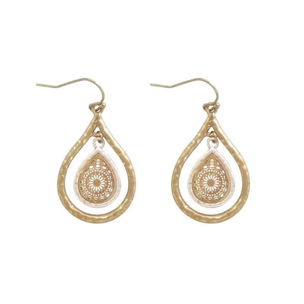 zwpon gold cutout teardrop earrings for women fashion statement earrings jewelry wholesale, Silver
zwpon gold cutout teardrop earrings for women fashion statement earrings jewelry wholesale, Silver