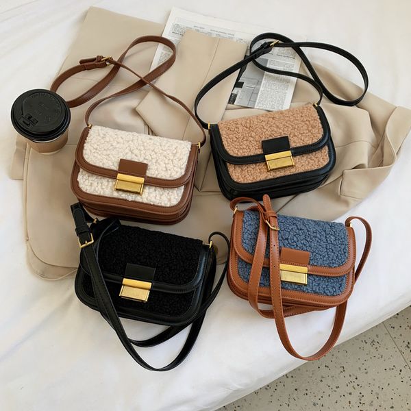 2020 autumn and winter new trendy womens bags western style lamb wool shoulder lock small square bag mori crossbody flap square bag
2020 autumn and winter new trendy womens bags western style lamb wool shoulder lock small square bag mori crossbody flap square bag