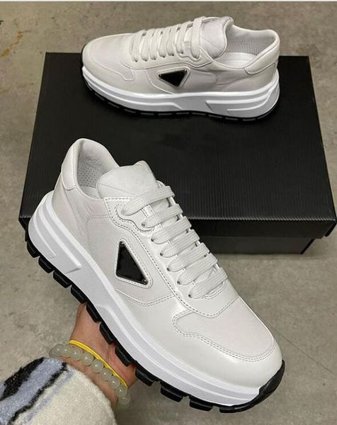 men's casual shoes sports low brand sneakers genuine leather lace up trainer outdoor sports super quality sneaker eu38-46 with box, Black