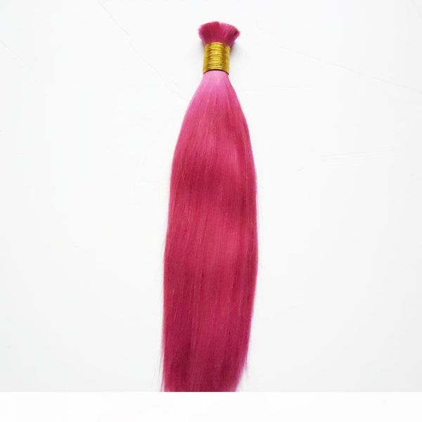 brazilian straight bulk human hair for braiding 1 bundle 10 to 24 inch pink color hair extensions, Black
brazilian straight bulk human hair for braiding 1 bundle 10 to 24 inch pink color hair extensions, Black