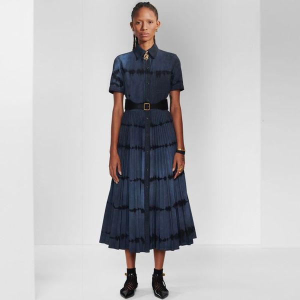 runway single-breasted short sleeve pocket spatter print ink stylish temperament plied dress long women's clothes y09j, Black;gray
runway single-breasted short sleeve pocket spatter print ink stylish temperament plied dress long women's clothes y09j, Black;gray