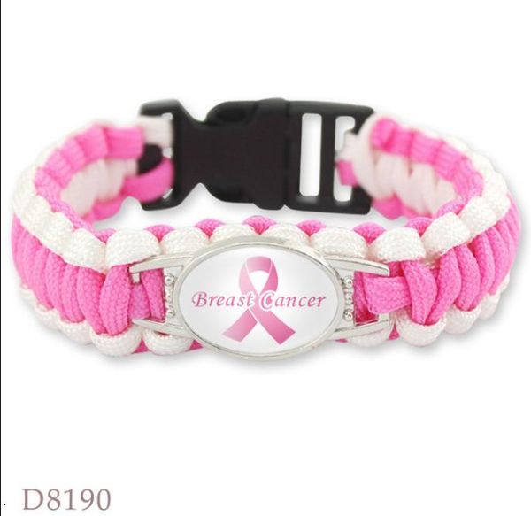 breast new fighter 7 cancer styles hope pink ribbon awareness paracord bracelets blue yellow black outdoor camping
breast new fighter 7 cancer styles hope pink ribbon awareness paracord bracelets blue yellow black outdoor camping