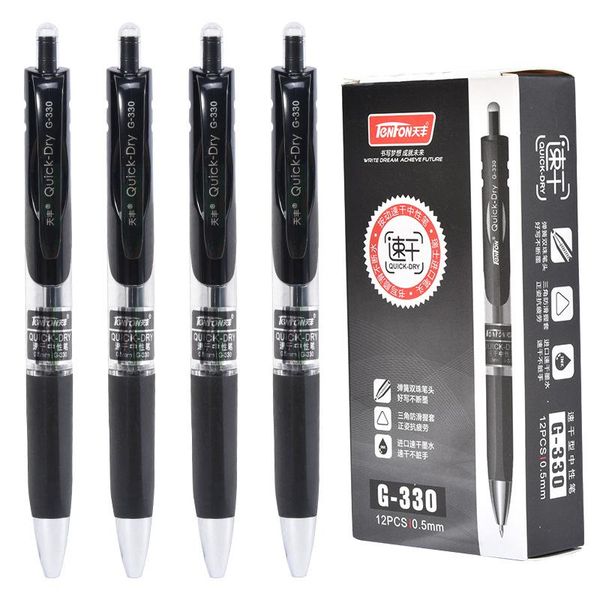 2 pcs black tricolor gel pen 0.5mm office supplies stationery gel pens for students writing black pen
2 pcs black tricolor gel pen 0.5mm office supplies stationery gel pens for students writing black pen