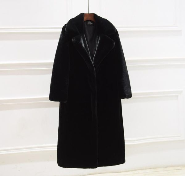women's fur & faux autumn 2021 winter thick warm england style full turn-down collar x-long jacket fashion coats1, Black
women's fur & faux autumn 2021 winter thick warm england style full turn-down collar x-long jacket fashion coats1, Black