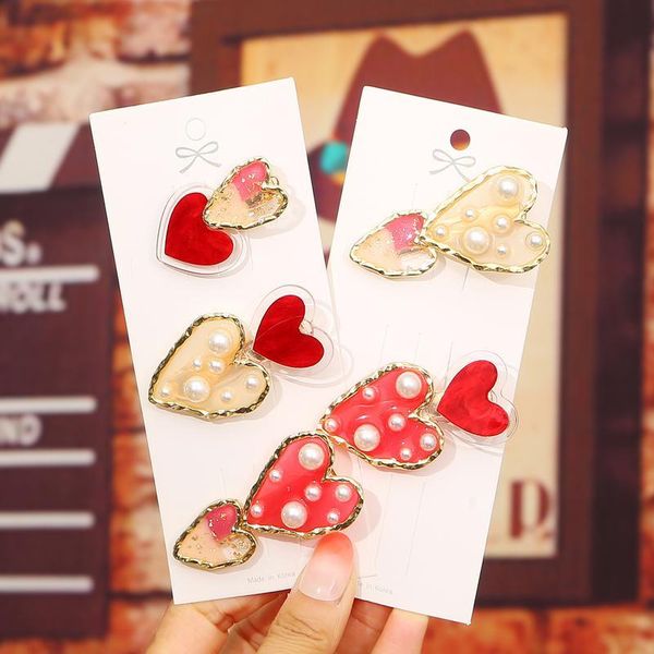 cute big red heart hair clips pearls for women girls crystal barrette stick shiny marble hairpin hair styling acc qylplw, Black;brown
cute big red heart hair clips pearls for women girls crystal barrette stick shiny marble hairpin hair styling acc qylplw, Black;brown