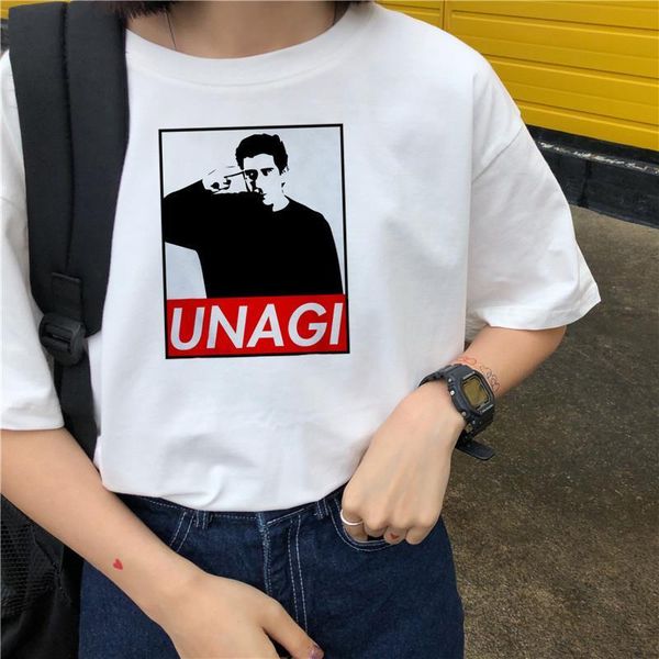 friend tv show women's t-shirt friends t shirt round-collar conventional short-sleeved harajuku 1980s printed neutral clothing, White
friend tv show women's t-shirt friends t shirt round-collar conventional short-sleeved harajuku 1980s printed neutral clothing, White