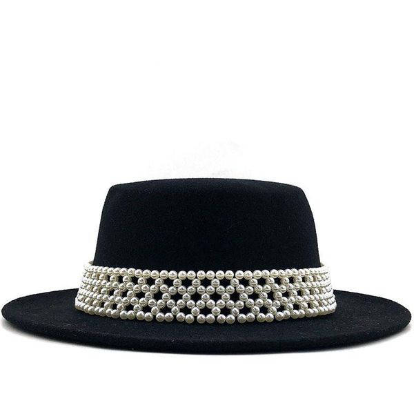 new women pearl wool felt hats white wide brim fedoras for wedding party church hats pork pie fedora hat floppy derby triby bbywdv, Black;white
new women pearl wool felt hats white wide brim fedoras for wedding party church hats pork pie fedora hat floppy derby triby bbywdv, Black;white