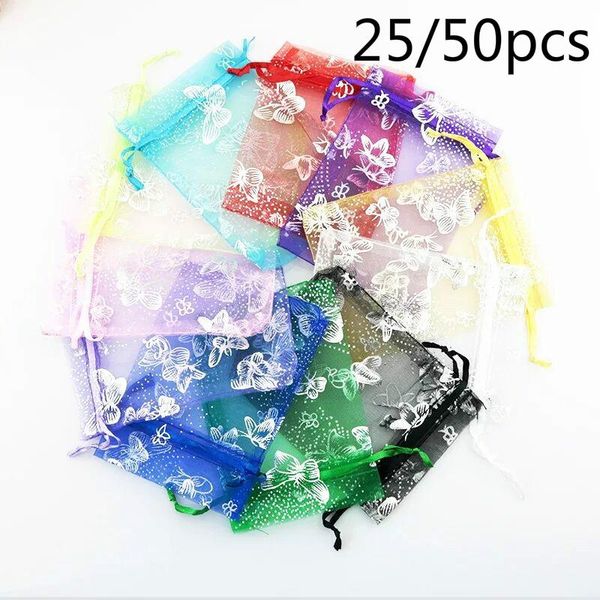 gift wrap 25 / 50pcs7x9cm organza bag butterfly design wedding jewelry packaging color matching candy party decor
gift wrap 25 / 50pcs7x9cm organza bag butterfly design wedding jewelry packaging color matching candy party decor