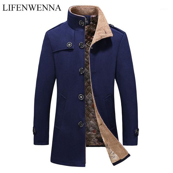 2019 autumn new design wool blends coat men fashion solid slim fit single breasted outerwear mens coat warm winter overcoat 5xl1, Black
2019 autumn new design wool blends coat men fashion solid slim fit single breasted outerwear mens coat warm winter overcoat 5xl1, Black