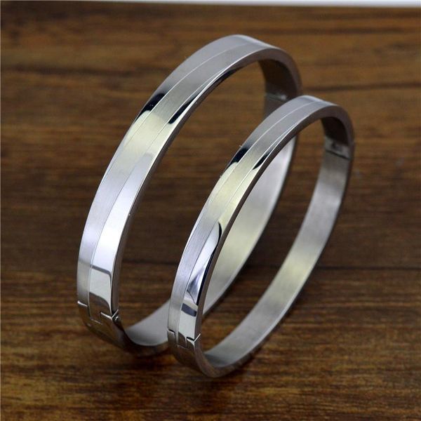 bangle high polish 8mm stainless steel couple bracelets fashion jewelry for women accessories simple geometric stripe men bangles gifts, Black
bangle high polish 8mm stainless steel couple bracelets fashion jewelry for women accessories simple geometric stripe men bangles gifts, Black