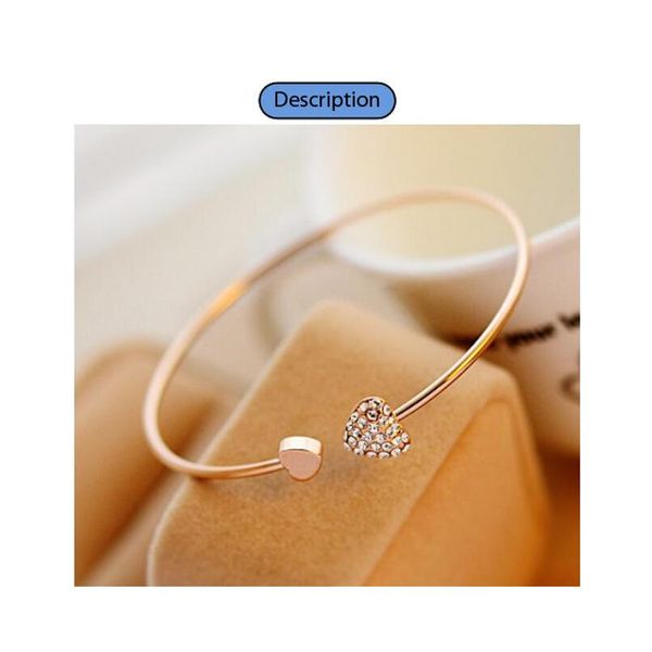 new women fashion style alloy gold and silver color rhinestone love heart bangle cuff bracelet sqcohb queen66, Black
new women fashion style alloy gold and silver color rhinestone love heart bangle cuff bracelet sqcohb queen66, Black