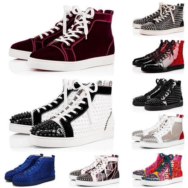 luxurys men women loafers red bottoms platform luxury designers shoes spikes all black designer party wedding sneakers casual boots
luxurys men women loafers red bottoms platform luxury designers shoes spikes all black designer party wedding sneakers casual boots