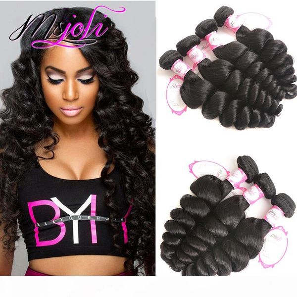 brazilian virgin hair loose wave human hair unprocessed hair extension natural color three bundles queen 3pics lot double weft, Black
brazilian virgin hair loose wave human hair unprocessed hair extension natural color three bundles queen 3pics lot double weft, Black