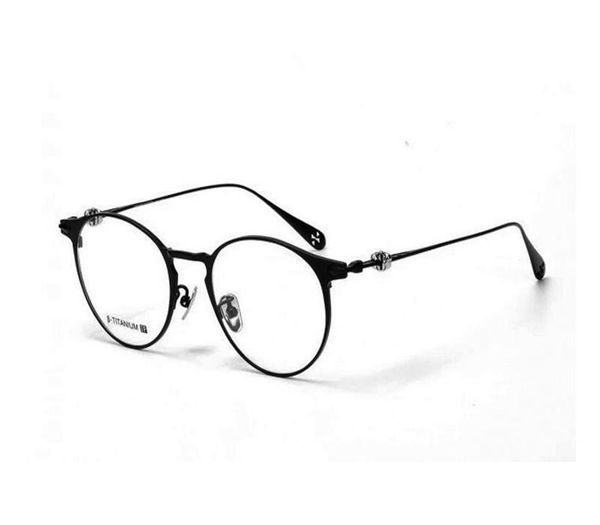 round frame retro b-titanium full rim myopia eyeglasses clear lens goggle gold silver brand optical eyewear, Black
round frame retro b-titanium full rim myopia eyeglasses clear lens goggle gold silver brand optical eyewear, Black