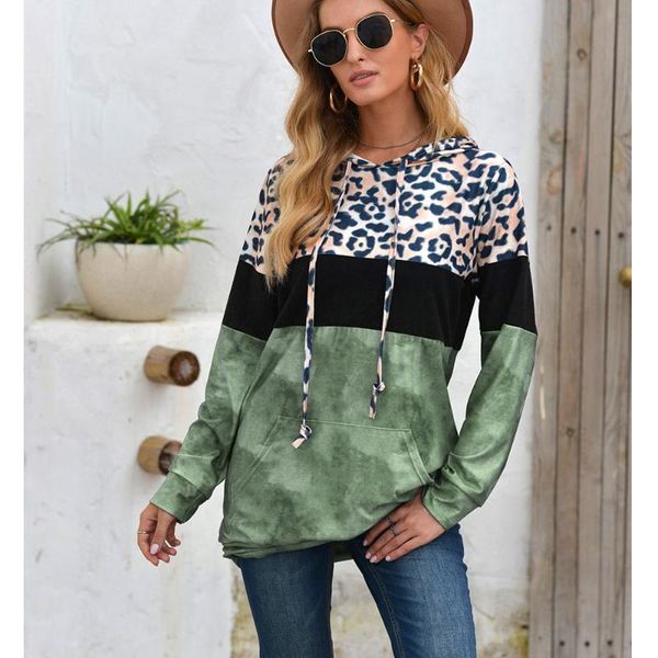 new fashion leopard print stitching oversize sweatshirt hoodie women autumn pullover long sleeve casual pocket hooded 2021, Black
new fashion leopard print stitching oversize sweatshirt hoodie women autumn pullover long sleeve casual pocket hooded 2021, Black