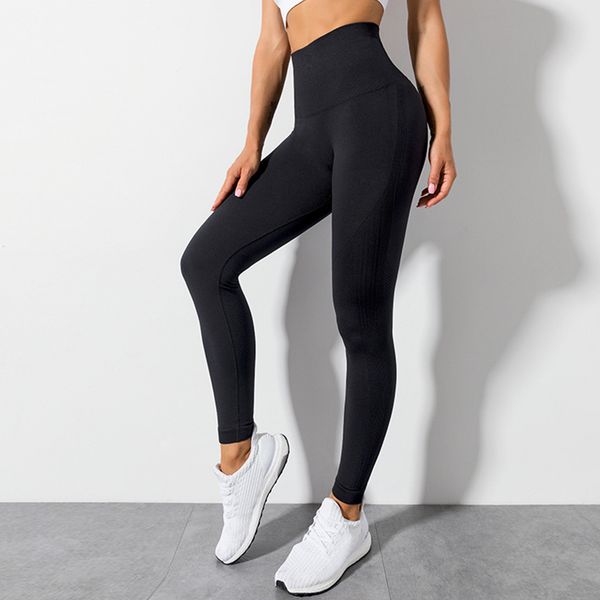 women's yoga pants ladies net pocket seamless fitness body cross-border sports, Black
women's yoga pants ladies net pocket seamless fitness body cross-border sports, Black