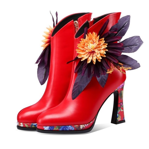 2021 new design female genuine leather black winter party woman zip shoes to boots tj7c
2021 new design female genuine leather black winter party woman zip shoes to boots tj7c