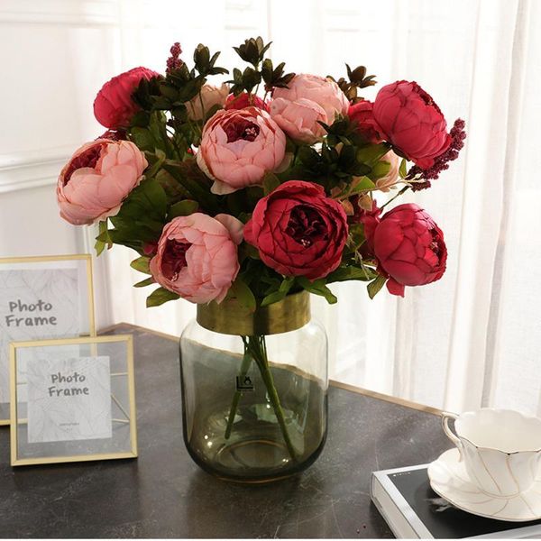 decorative flowers & wreaths 13 head european artificial peony party silk fake peonies for home el decor diy wedding decoration wreath1
decorative flowers & wreaths 13 head european artificial peony party silk fake peonies for home el decor diy wedding decoration wreath1