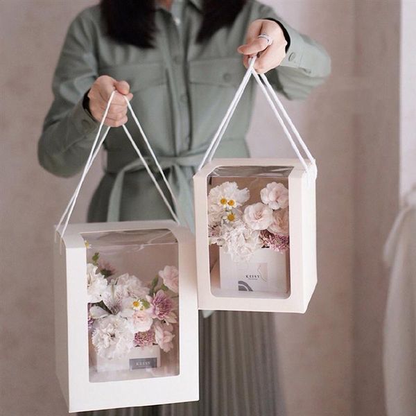 3pcs flower gift clear window transparant square shape portable packing boxes flower packing boxes
3pcs flower gift clear window transparant square shape portable packing boxes flower packing boxes